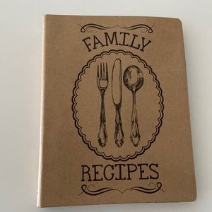 Family Recipes Book - new 2x1